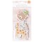 American Crafts Hello Little Girl Ephemera Die-Cuts 78/Pkg-Icons, Gold Foil